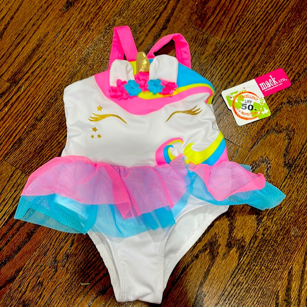 Toddler girl bathing suit